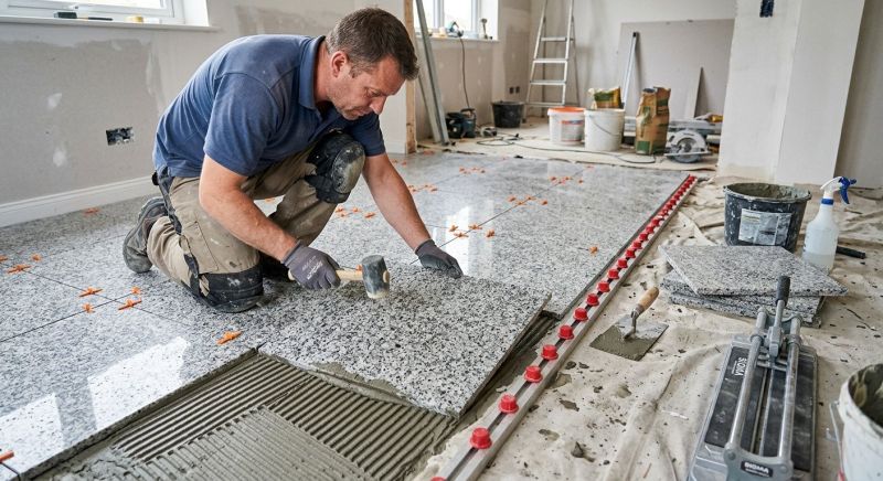 Terrazzo Flooring Installation in Alpharetta, GA