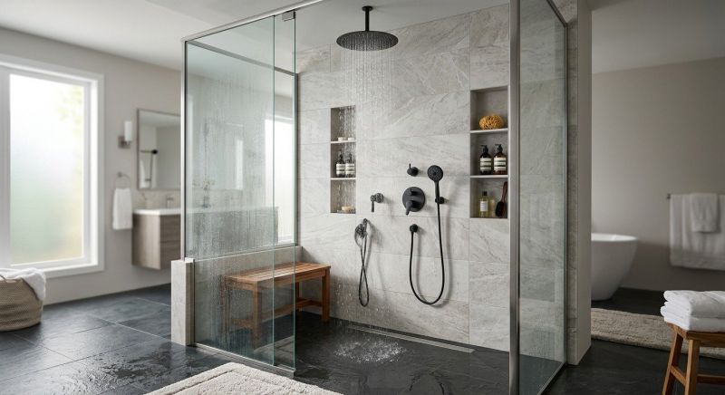 Bathroom Shower Renovation in Framingham, MA