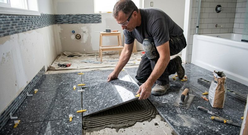Granite Tile Installation in Olathe, KS