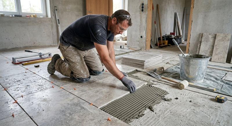 Terrazzo Flooring Installation in Alpharetta, GA