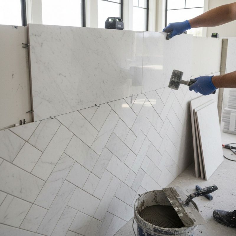 Terrazzo Tile Installation in Overland Park, KS