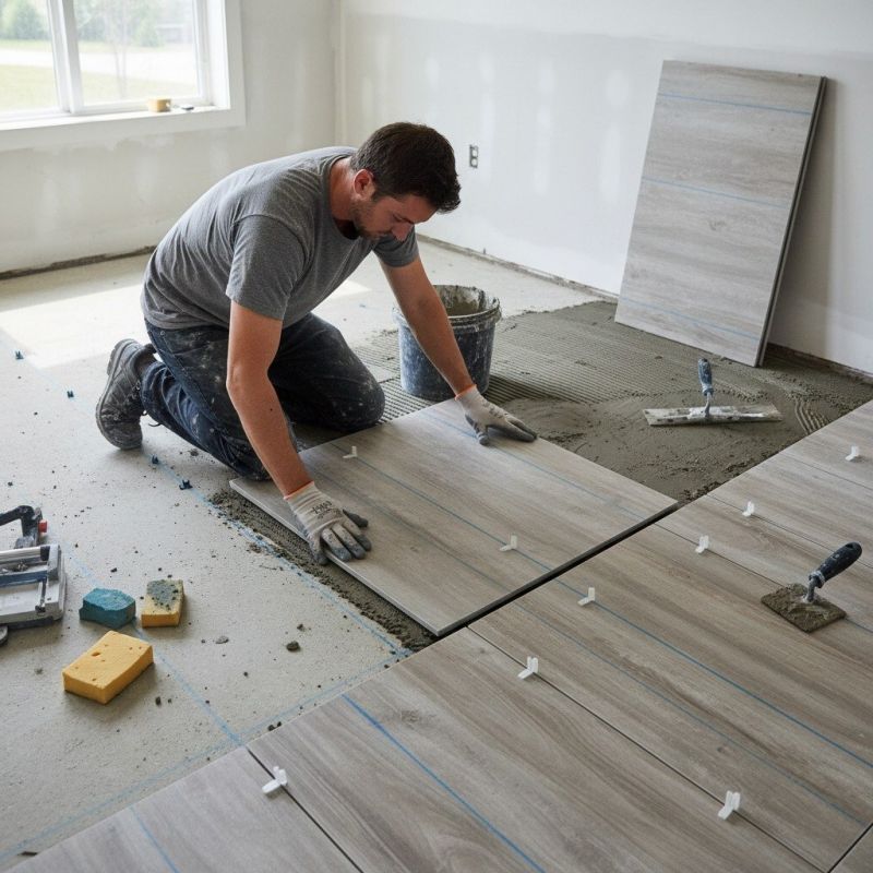 Tile Floor Replacement in Alexandria, VA