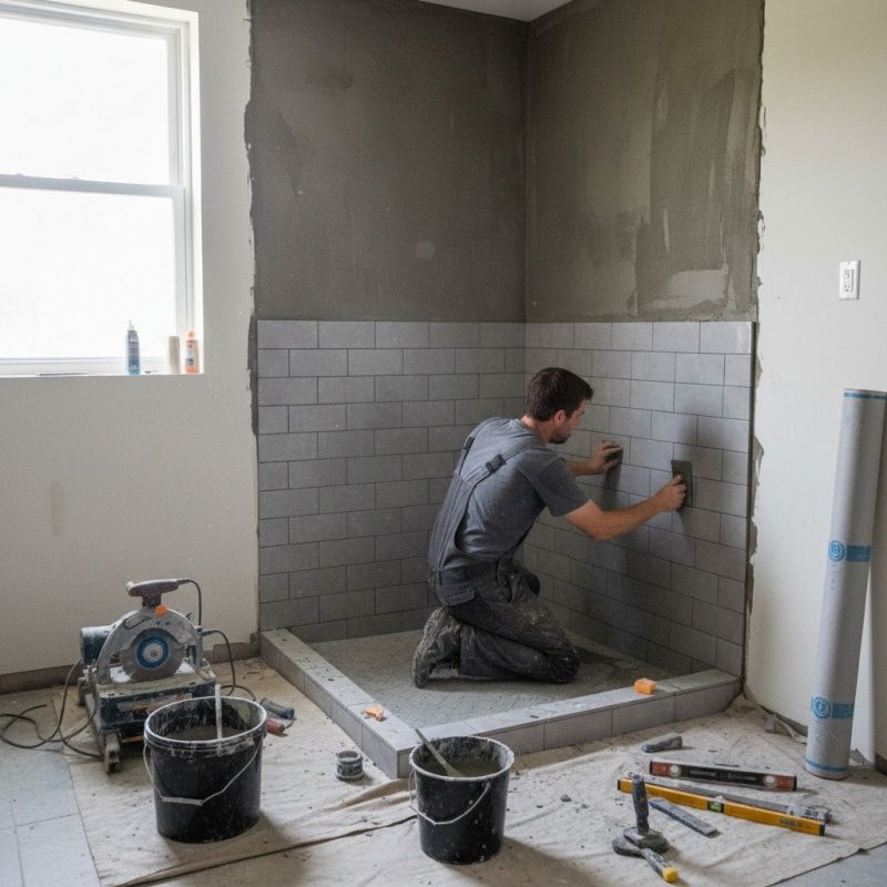 Tile Shower Installation in Conroe, TX